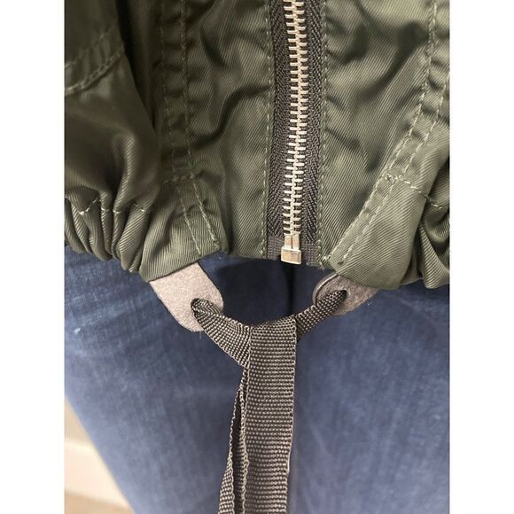 BB Dakota Green Windbreaker Anorak Hoodie Size XL - Picture 11 of 14